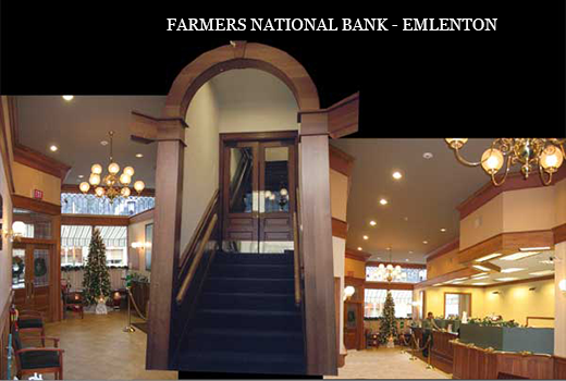 Farmers National Bank in Emlenton by Ligo Architects